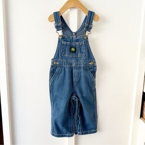 JOHN DEERE blue denim overalls